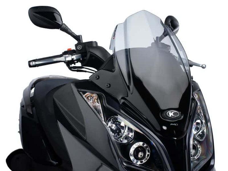 Puig V-Tech Line Sport Screen For Kymco Downtown 125i 2009-2016 - Clear