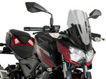 Puig New Generation Sport Screen For Kawasaki Z400 2019-2024 - Light Smoke