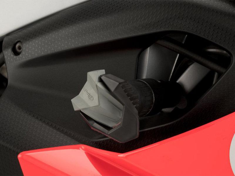 Puig R19 Frame Sliders For Kawasaki ER6-N 2012-2016 - Black