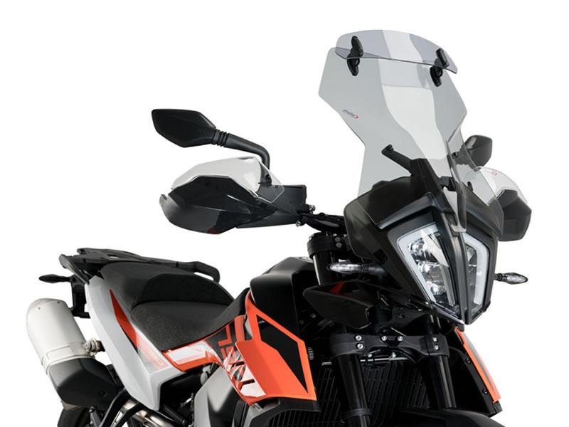Puig Touring Screen With Extender For KTM 790 Adventure 2019-2020 - Light Smoke
