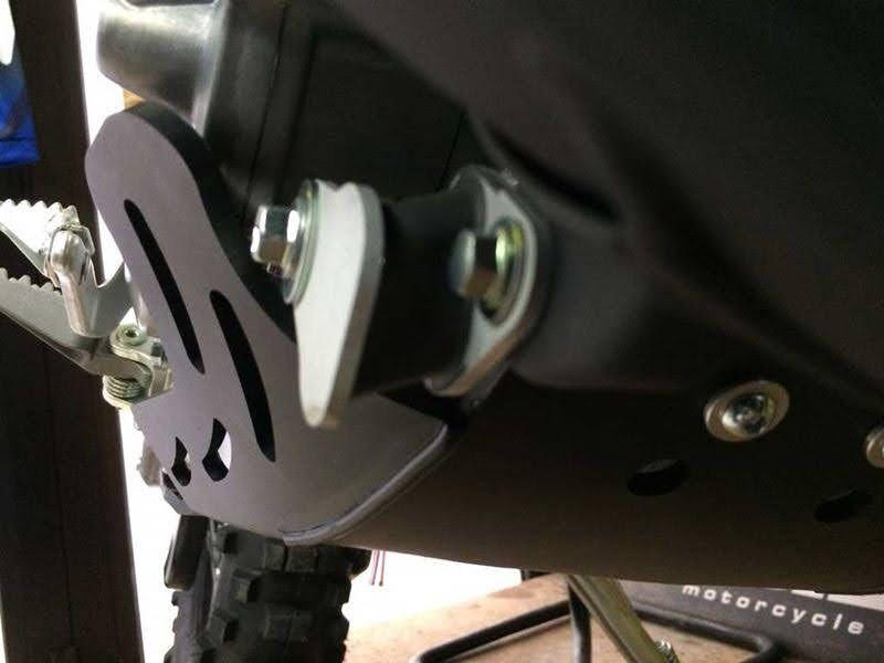 AXP Skid Plate For Yamaha WR250 2016 - Black