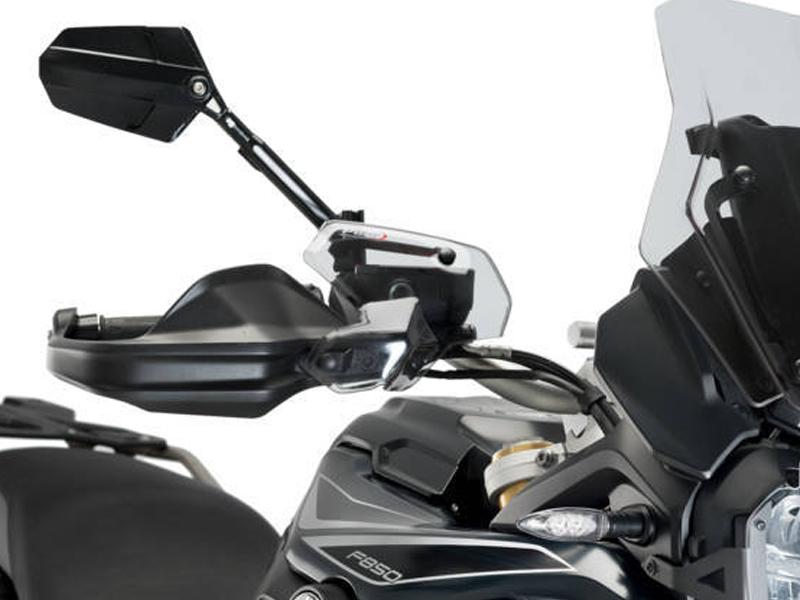 Puig Handlebar Deflectors For BMW F750 GS 2018-2024 - Light Smoke