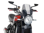 Puig Naked Screen For Kawasaki Z900 RS 2018-2025 - Light Smoke
