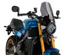 Puig New Generation Sport Screen For Yamaha XSR 900 2022-2025 - Dark Smoke