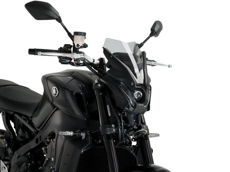 Puig New Generation Sport Screen For Yamaha MT-09 2021-2023 - Light Smoke