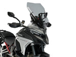 Puig Touring Screen For Ducati Multistrada 1200 V4 2021-2025 - Light Smoke