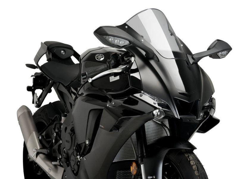 Puig Downforce Spoilers For Yamaha YZF R1 2020-2025 - Black
