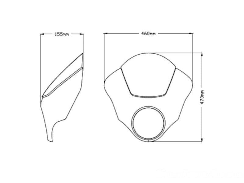 Puig Dark Night Screen For Indian Scout 2015-2025 - Dark Smoke