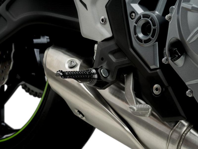 Puig R-Fighter Footpegs For KTM 1050 Adventure 2015-2016 - Black