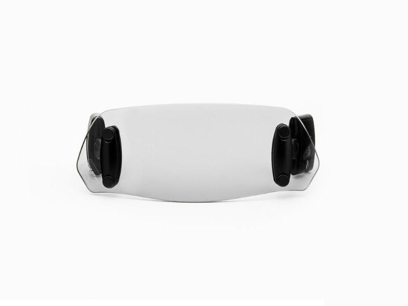 Puig Adjustable Clip-On Screen Extender 90mm x 230mm For Honda Africa Twin CRF1000L 2016-2019 - Light Smoke