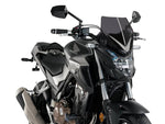 Puig New Generation Sport Screen For Honda CB500 F 2016-2024 - Dark Smoke