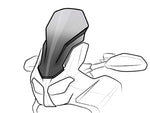 Puig Touring Screen For BMW K1600 B 2017-2025 - Light Smoke