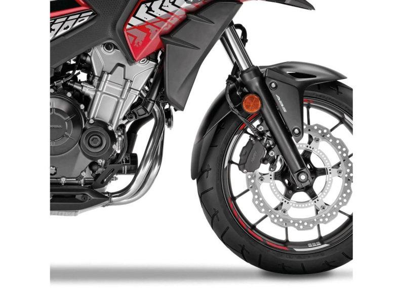 Puig Front Fender Extender For Kawasaki Z650 RS 2022-2025 - Black