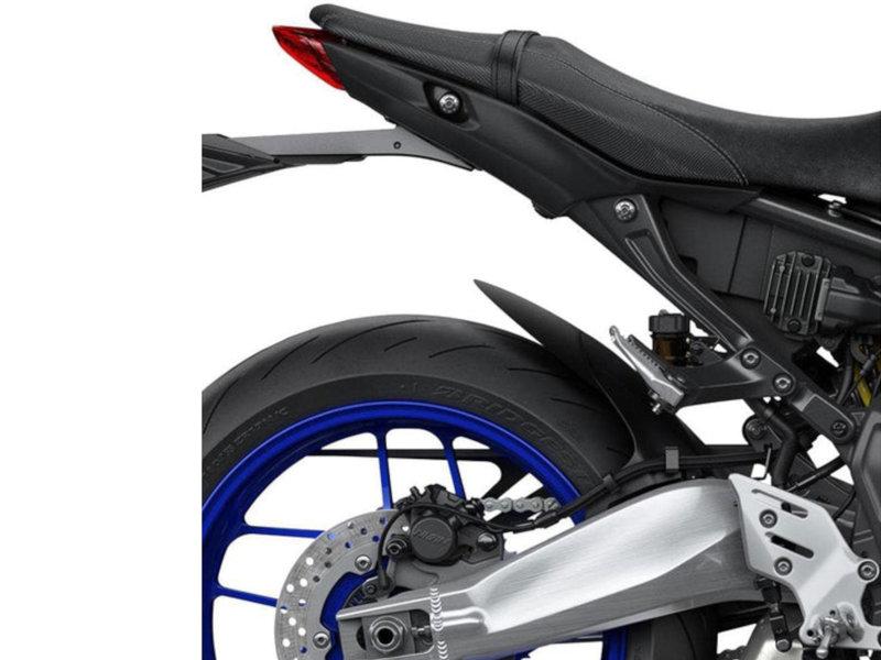 Puig Rear Mudguard Extender For Yamaha MT-09 2021-2023 - Matt Black