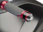 Puig Short Bar End Weights With Coloured Rim For BMW M1000RR 2023-2025 - Black