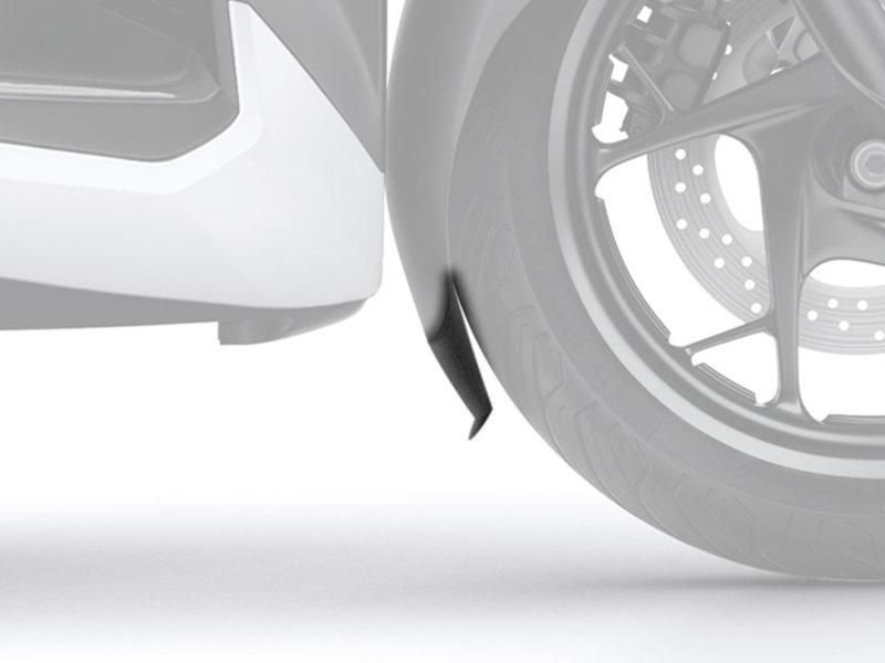 Puig Front Fender Extender For Yamaha XMax 125 2018-2025 - Black
