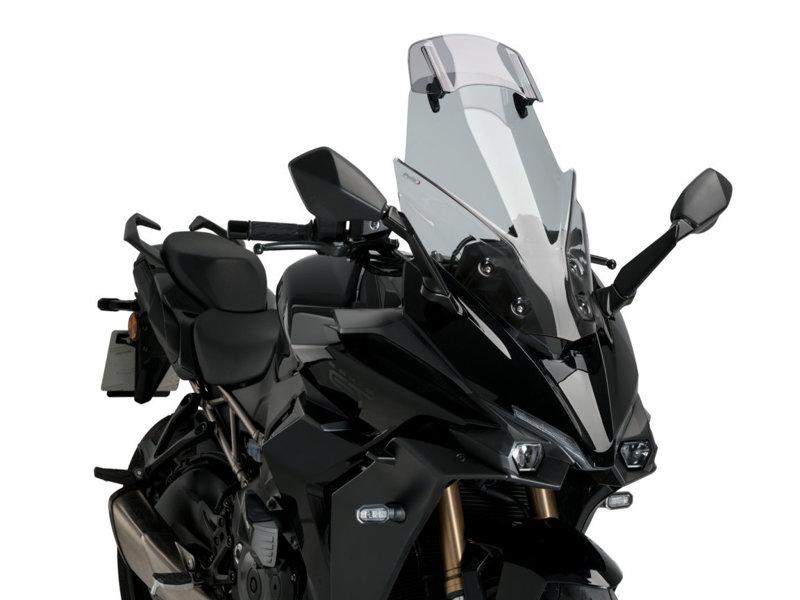 Puig Touring Screen With Extender For Suzuki GSX S 1000 GT 2022-2025 - Light Smoke