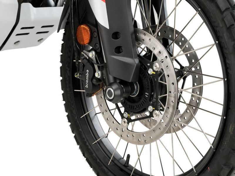Puig PHB19 Front Fork Protector For Aprilia Tuareg 660 2022-2025 - Black