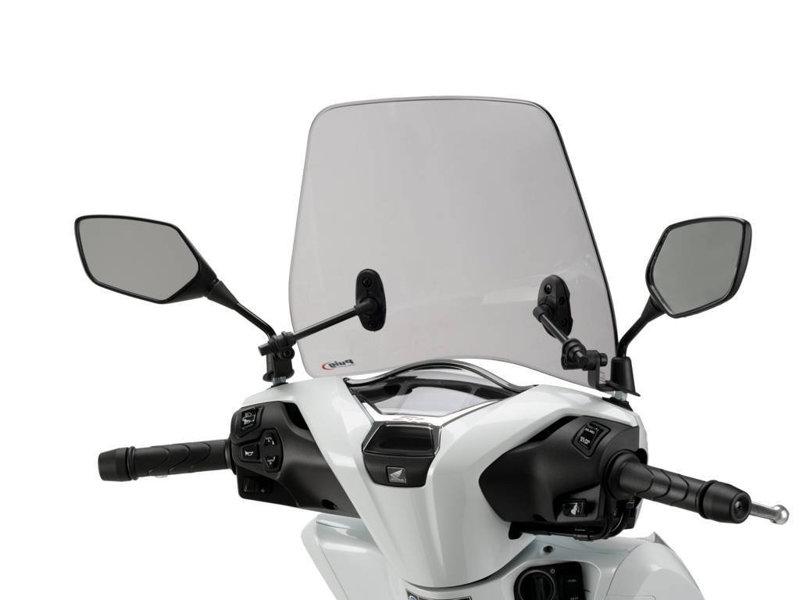 Puig Traffic Screen For Honda SH125i 4T E5 2021-2025 - Light Smoke
