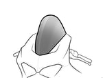 Puig R-Racer Screen For Kawasaki ZX-10R 2016-2020 - Clear