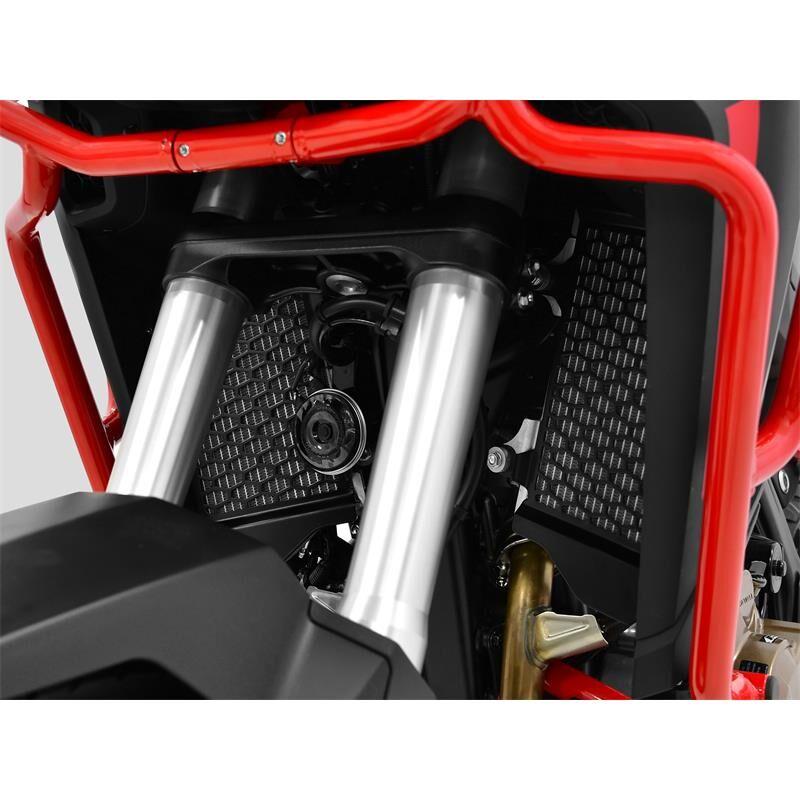 Zieger Radiator Guard For Honda CRF1100L ABS Africa Twin 2020-2022 - Black