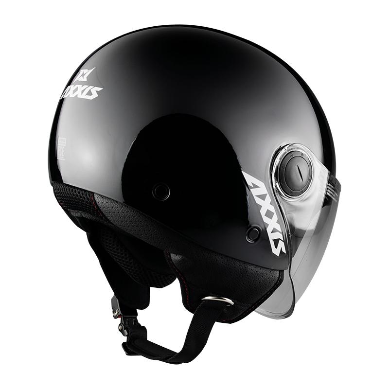 Axxis Square Solid A1 Gloss Black Helmet