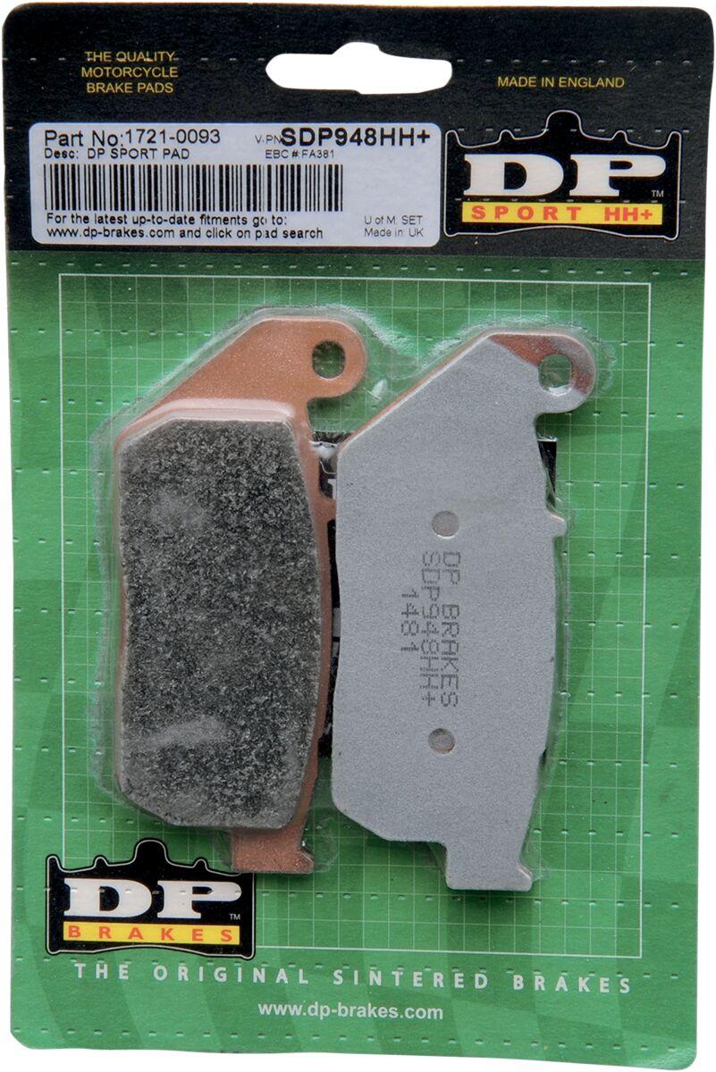 DP Brakes Sintered Metal Brake Pads For Harley Davidson XL1200C 2004-2013 Front