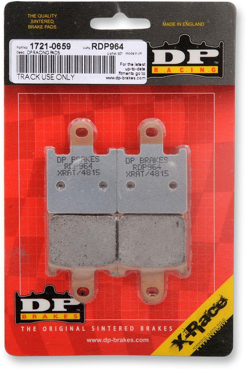 DP Brakes RDP X-Race Titanium Sintered Brake Pads For Kawasaki GTR 1400 2008-2011 Front
