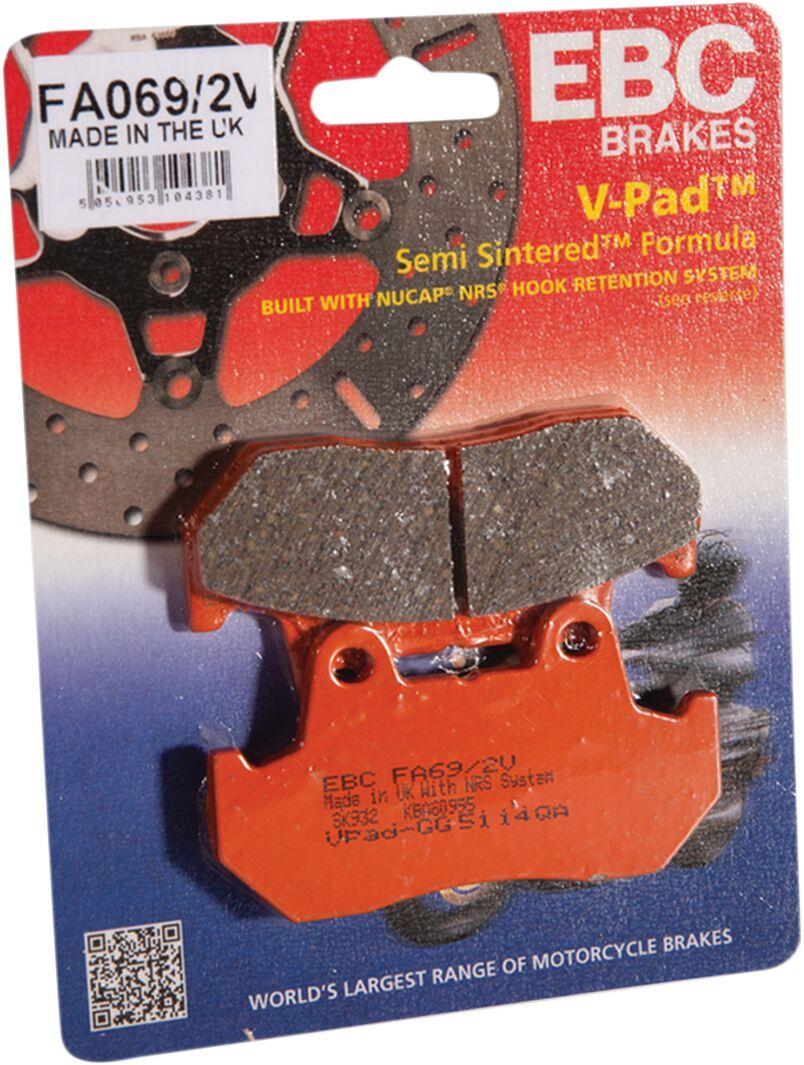 EBC Organic Base "FA" Brake Pads For Honda CB 400 N 1982 Front