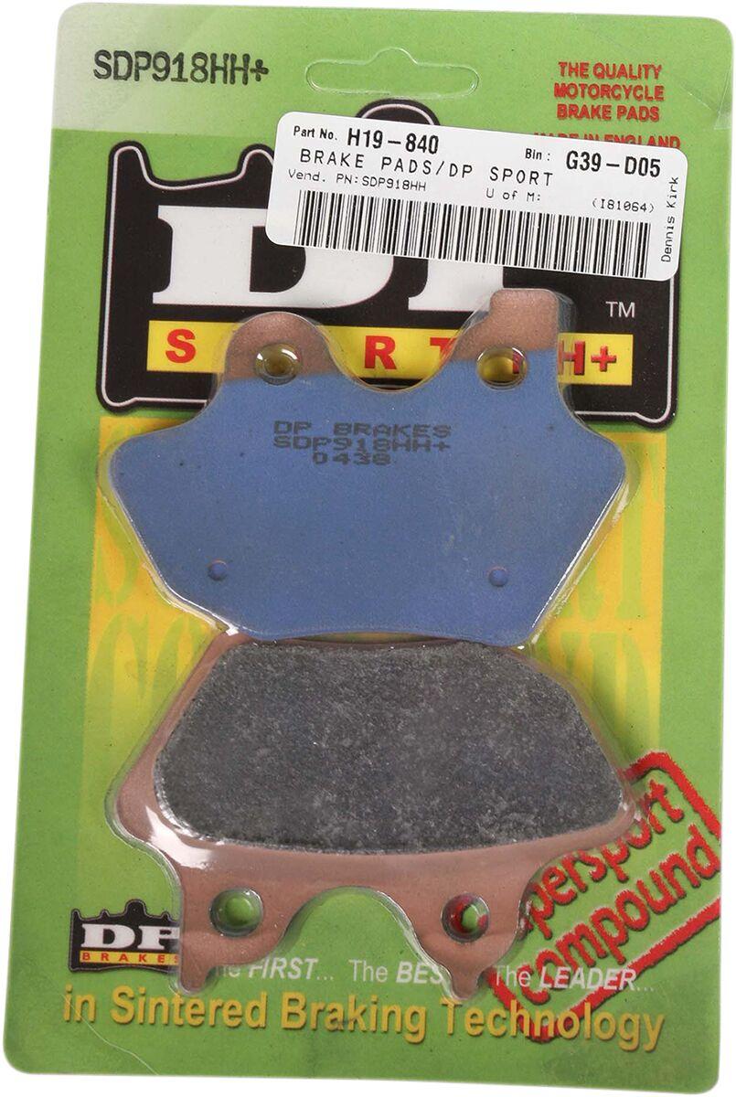 DP Brakes Sintered Metal Brake Pads For Harley Davidson FLHR 1450 1999-2004 Fits Front Or Rear