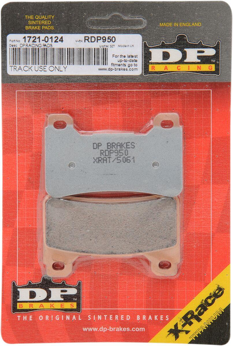 DP Brakes RDP X-Race Titanium Sintered Brake Pads For Honda CB1000R 2008-2016 Front