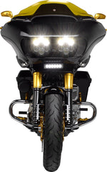Klock Werks Kolor Flare Sport Windshield For Harley Davidson FLTRK 1868 2020-2024 15 cm (6") - Yellow