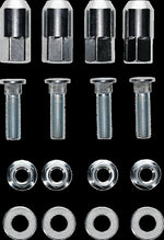 Moose Racing Wheel Stud/Nut Kit For Polaris Ranger 500 Crew 4X4 2012-2013 Fits Rear - Silver