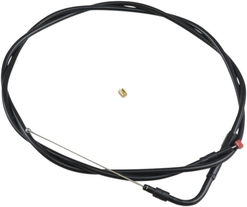 Barnett Stealth Series Throttle Idle Cable For Harley Davidson FLHR 1340 1996-1998 122 cm (48") - Black