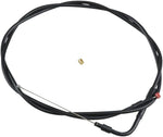 Barnett Stealth Series Throttle Idle Cable For Harley Davidson FLHR 1340 1996-1998 122 cm (48") - Black