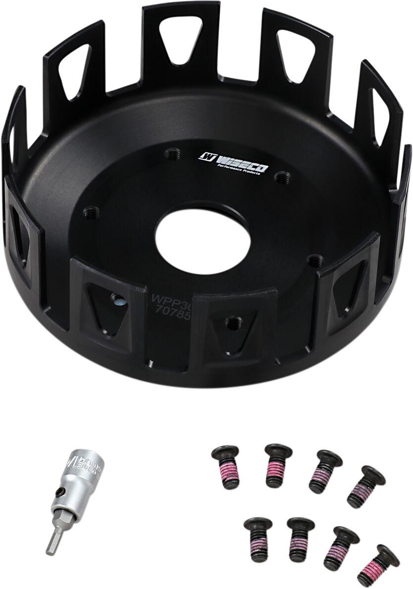 Wiseco Clutch Basket For Kawasaki KDX250 1995-1999 - Black