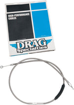 Drag Specialties Clutch Cable For Harley Davidson FLD 1690 2012-2013 159 cm (62-11 16") - Chrome