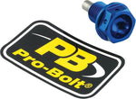 Pro Bolt Aluminium Magnetic Sump/Drain Bolt For Honda CB600F 1998-2006 Blue