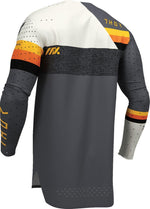 Thor Sportmode League Jersey - Charcoal Grey/Orange/White/Yellow