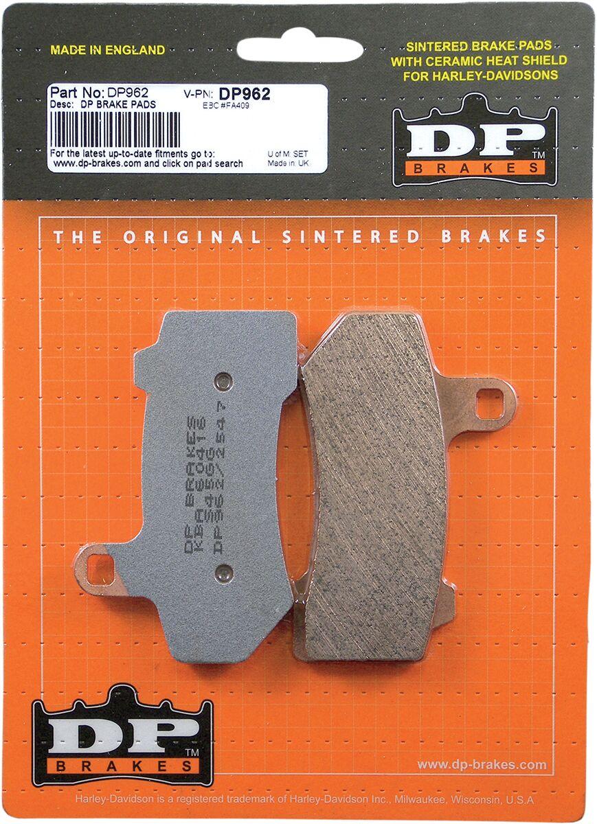 DP Brakes Sintered Metal Brake Pads For Harley Davidson FLH 1868 ABS 2021 Fits Front Or Rear