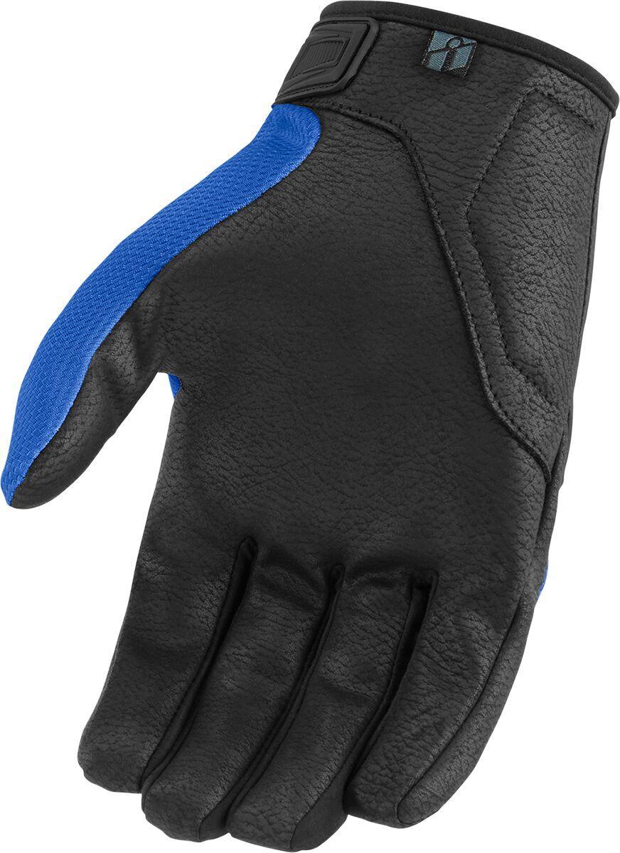 Icon Hooligan CE Gloves - Black Blue