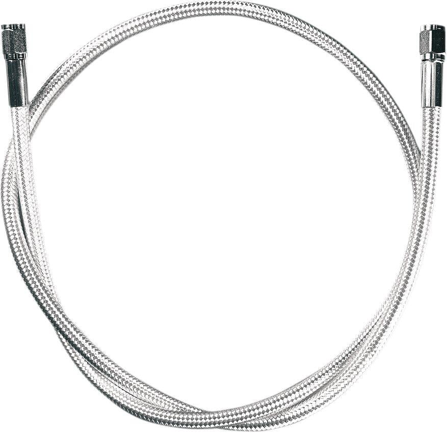 Magnum Shielding Braided Universal Brake Hose 81.5 cm (32") - Chrome Sterling Chromite II
