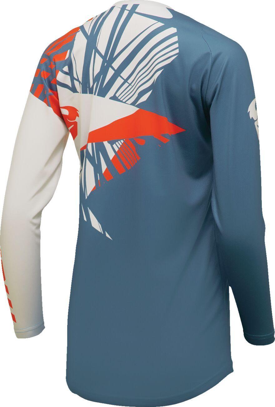 Thor Womens Sector Split Jersey - Blue White