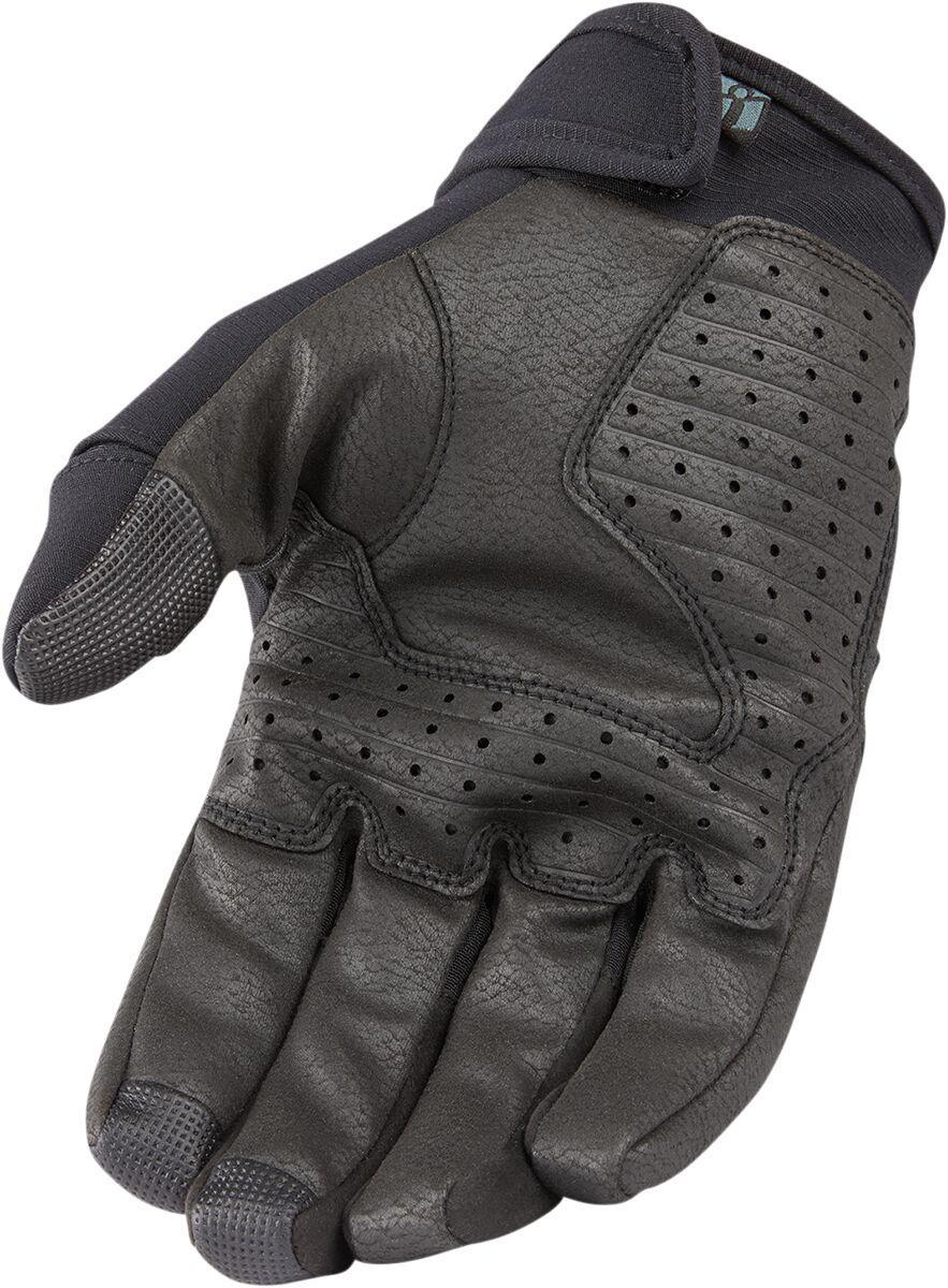 Icon Stormhawk Gloves - Black Grey