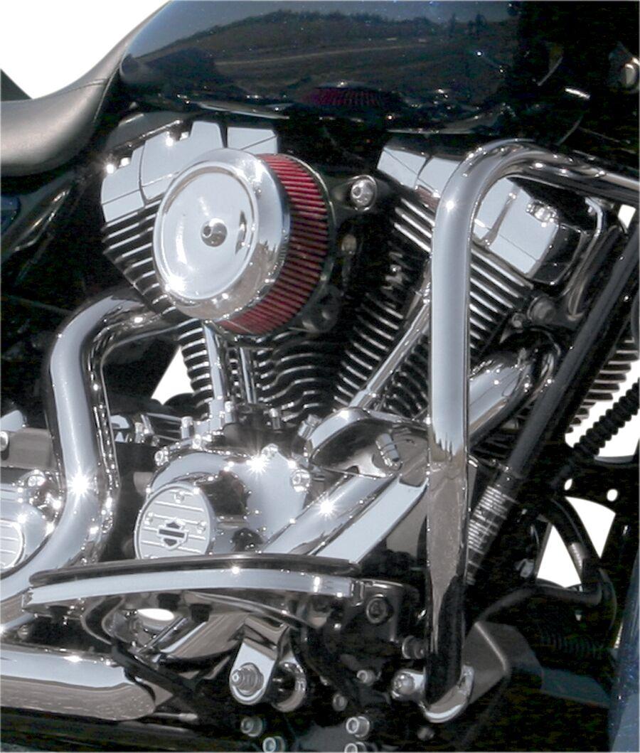 S&S Cycle Bob Dish Stealth Air Cleaner Cover For Harley Davidson FLD 1690 2012-2013 - Chrome