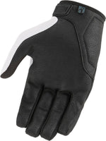 Icon Hooligan CE Gloves - Black White
