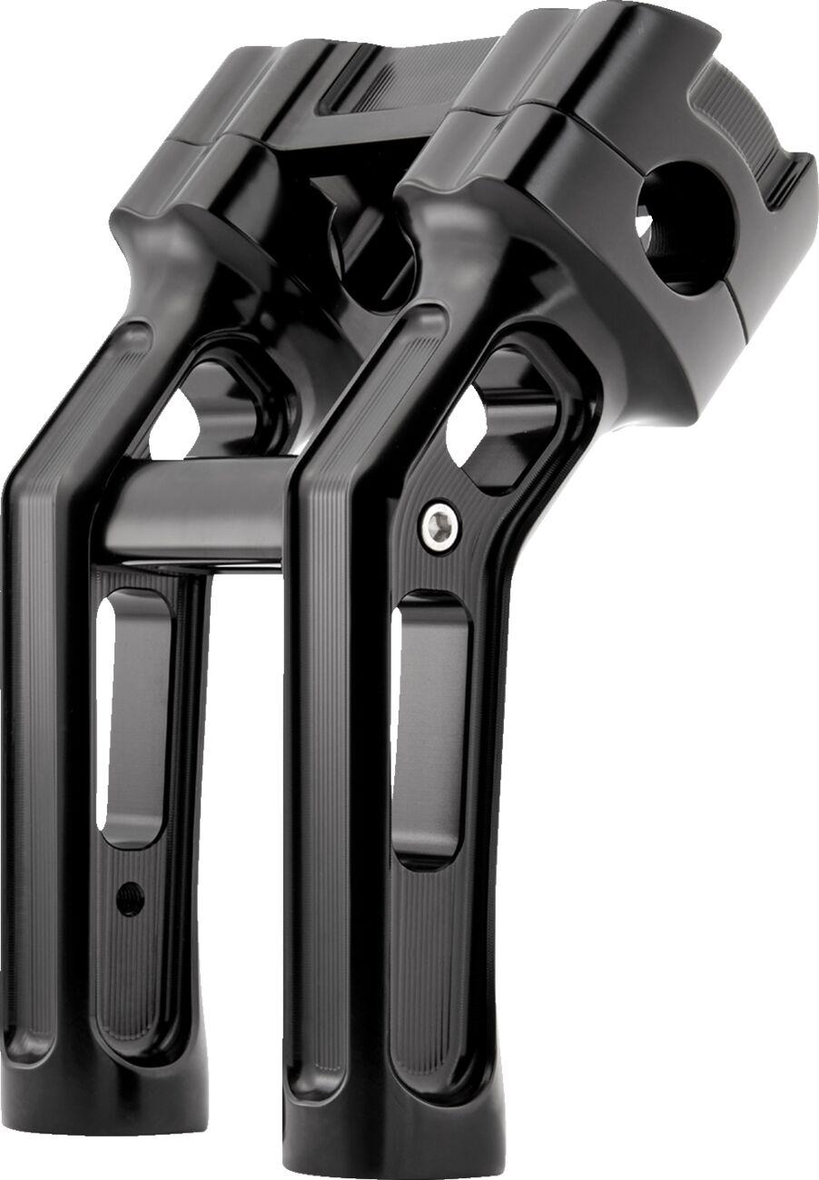 Arlen Ness Method Kickback Handlebar Riser For Harley Davidson FXBB 1750 2018-2020 - Black