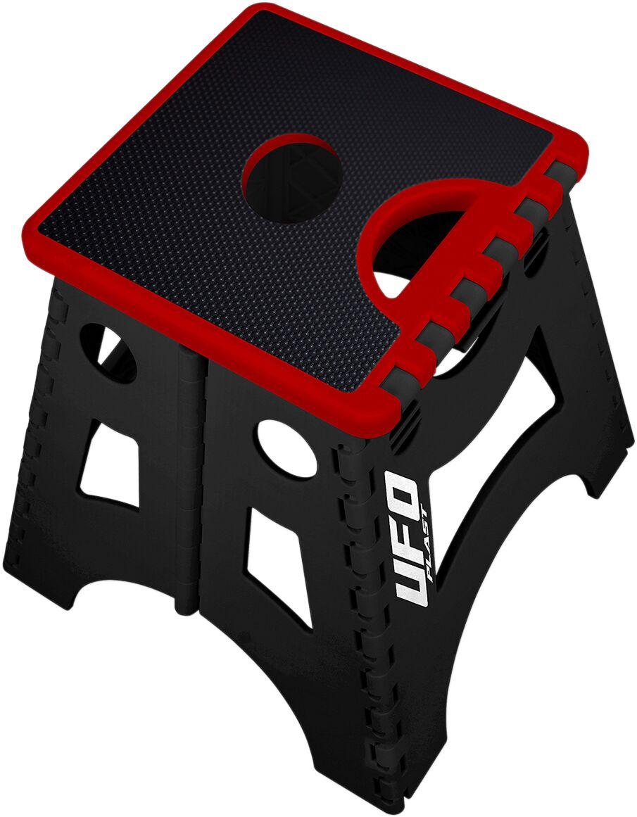 UFO Folding Paddock Stand - Black Red