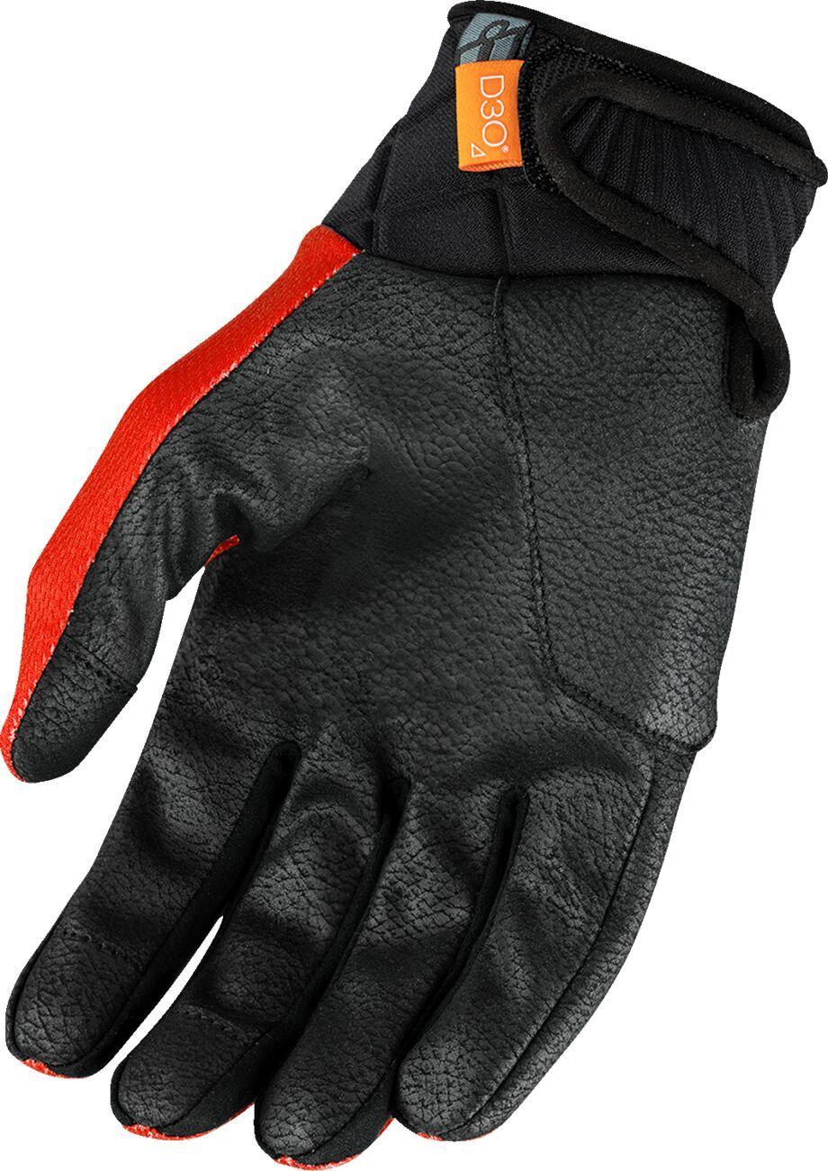 Icon Anthem3 Gloves - Black/Red