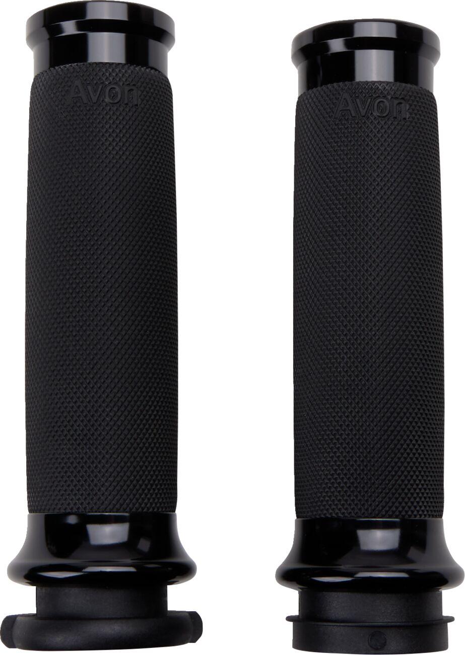 Slyfox Grips For Harley Davidson FLDE 1750 ABS 2018-2020 - Black